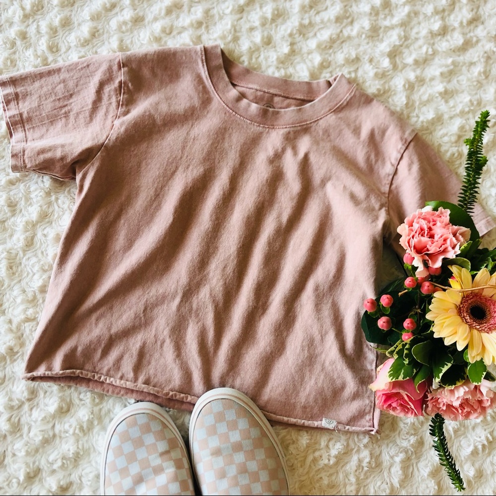 Oversized Crop Tee